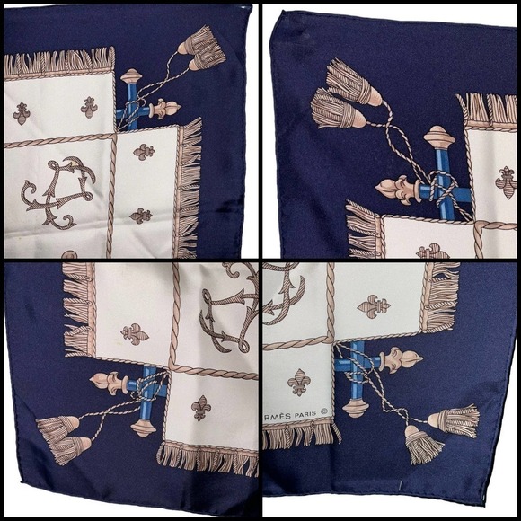 Hermes “VU DU CAROSSE  DE” 100%bSilk Scarf 90cm Square - Picture 2 of 16
